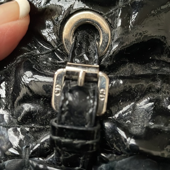 Authentic Christian Dior Cannage Patent Leather - Picture 8 of 16